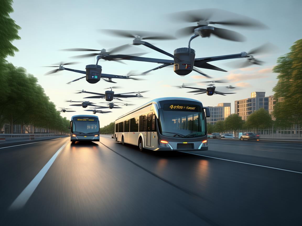 公交专用道，无人机监控下的高效利用新篇章