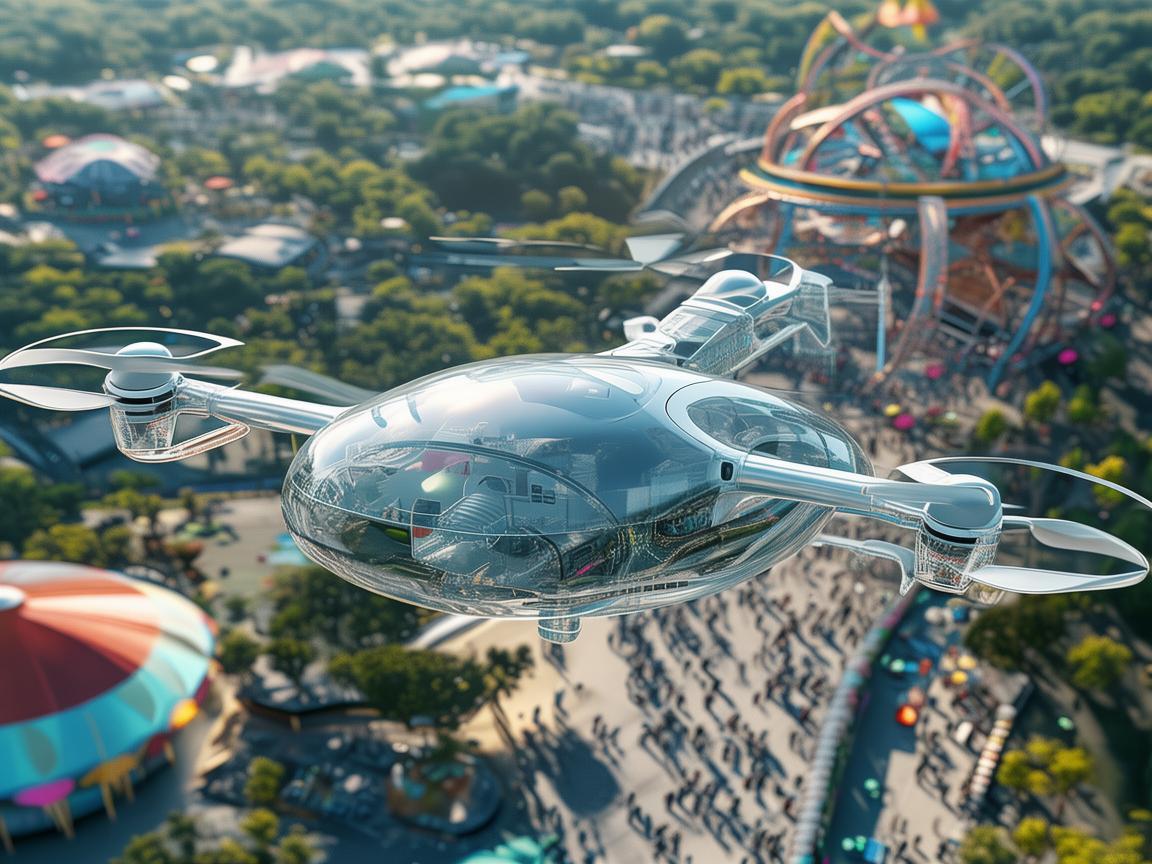 无人机在游乐园安全监控中的角色与挑战 无人机在游乐园安全监控中的角色与挑战