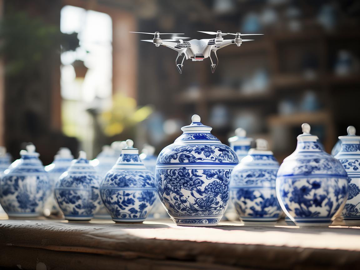 景德镇陶瓷，无人机如何助力古韵新生的精准传承？
