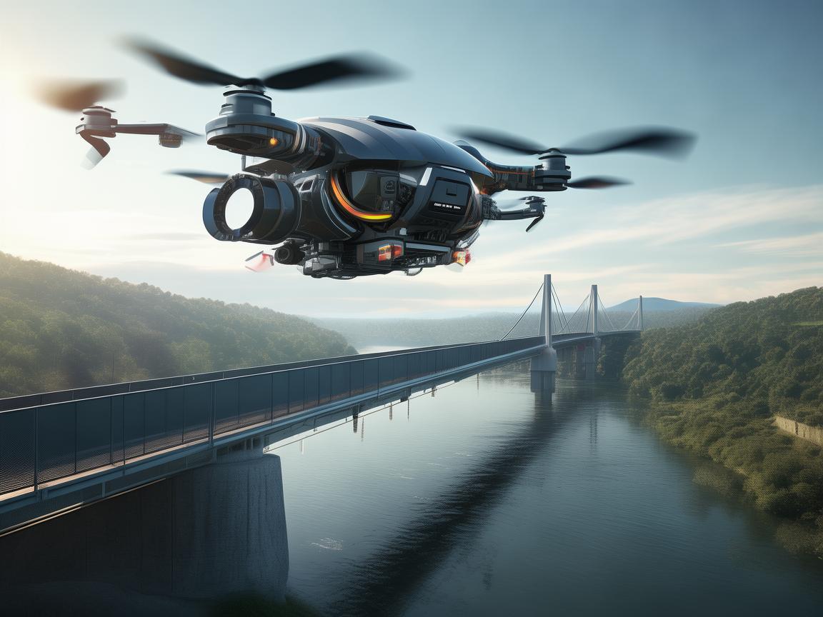 吊桥监测新利器,无人机在桥梁安全检查中的应用挑战 吊桥监测新利器,无人机在桥梁安全检查中的应用挑战