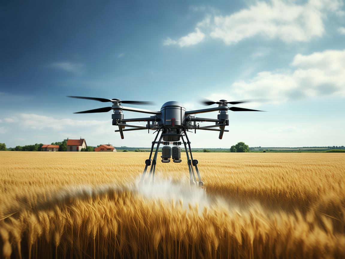 无人机在农业大麦种植监测中的精准施药挑战 无人机在农业大麦种植监测中的精准施药挑战