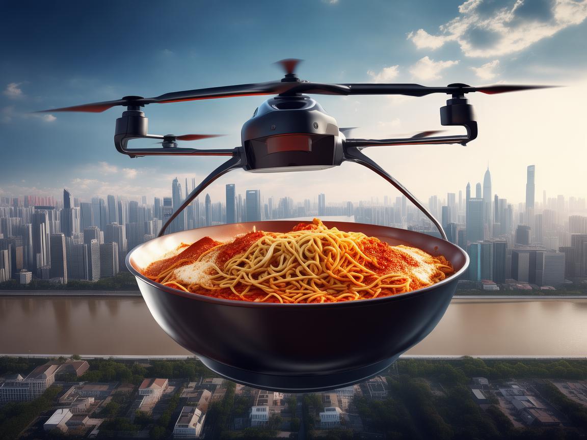 重庆小面云端送,无人机配送新食尚? 重庆小面云端送,无人机配送新食尚?