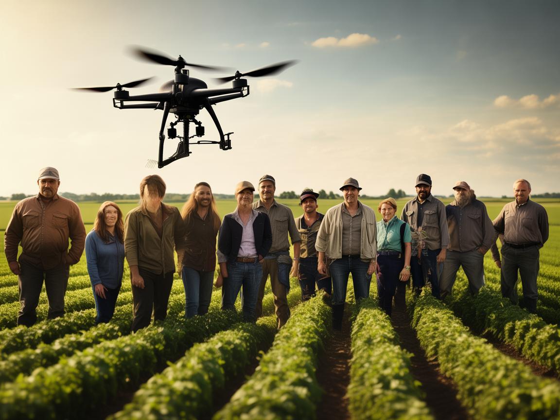 无人机赋能农业,农民协会会长引领新篇 无人机赋能农业,农民协会会长引领新篇