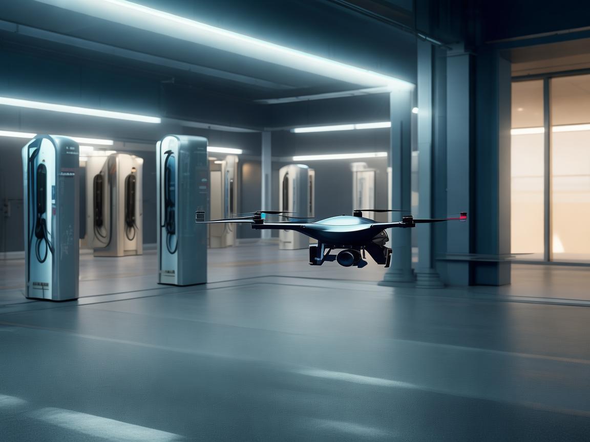 在电动汽车充电站中,无人机如何实现高效、精准的巡检与维护? 在电动汽车充电站中,无人机如何实现高效、精准的巡检与维护?