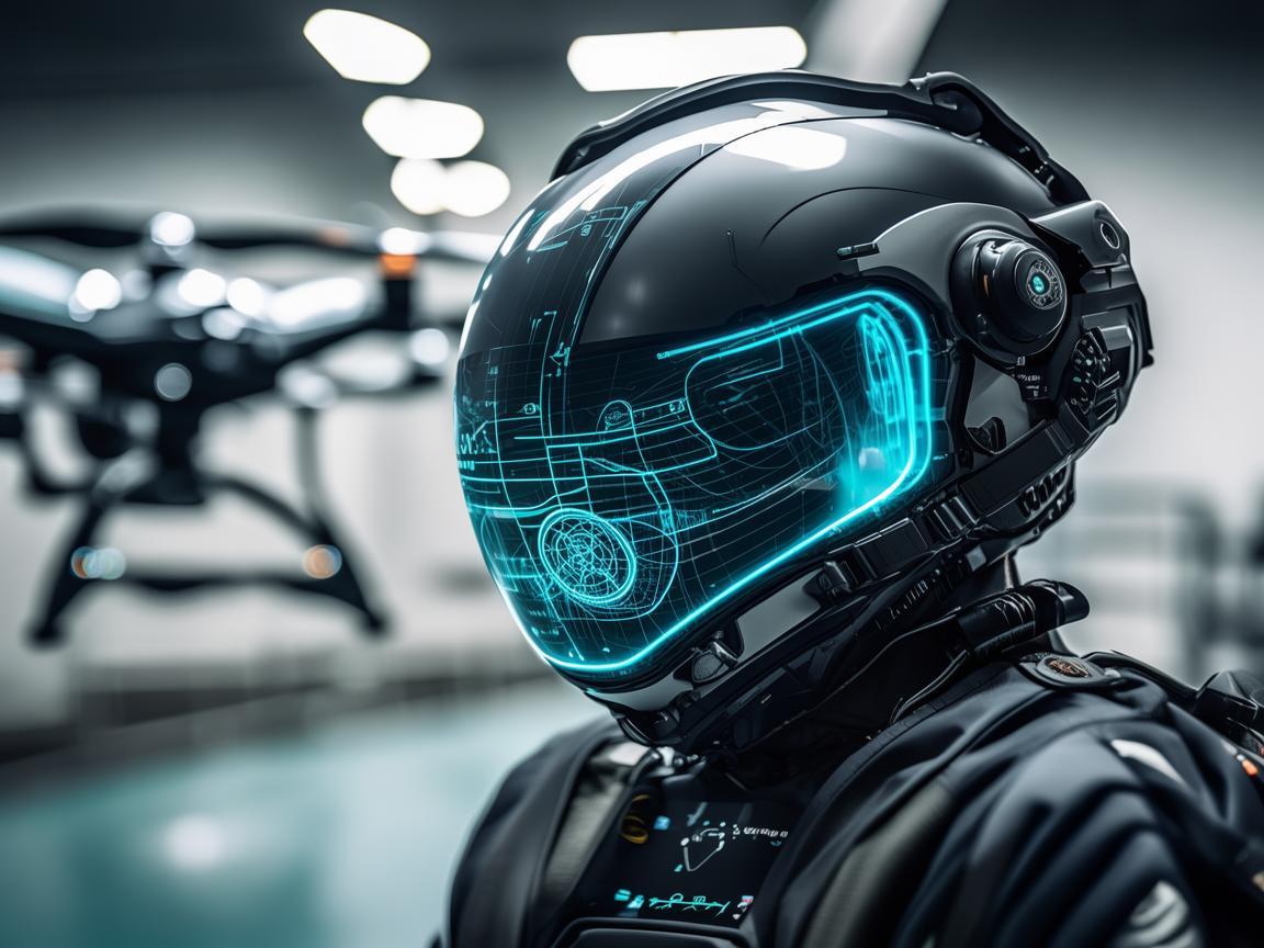 无人机工业应用中的头盔,如何实现精准操控与安全保障? 无人机工业应用中的头盔,如何实现精准操控与安全保障?