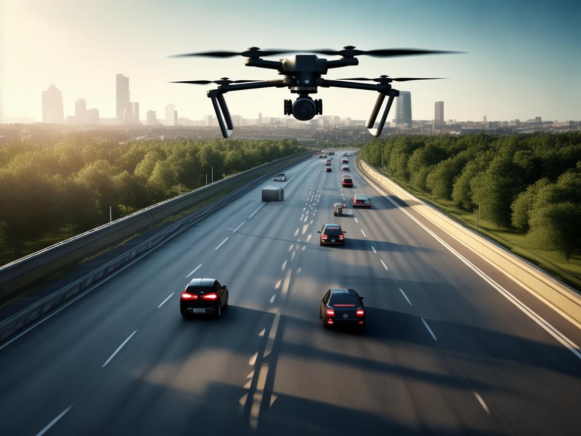 公路车监测新视角,无人机如何精准捕捉车辆行驶数据? 公路车监测新视角,无人机如何精准捕捉车辆行驶数据?