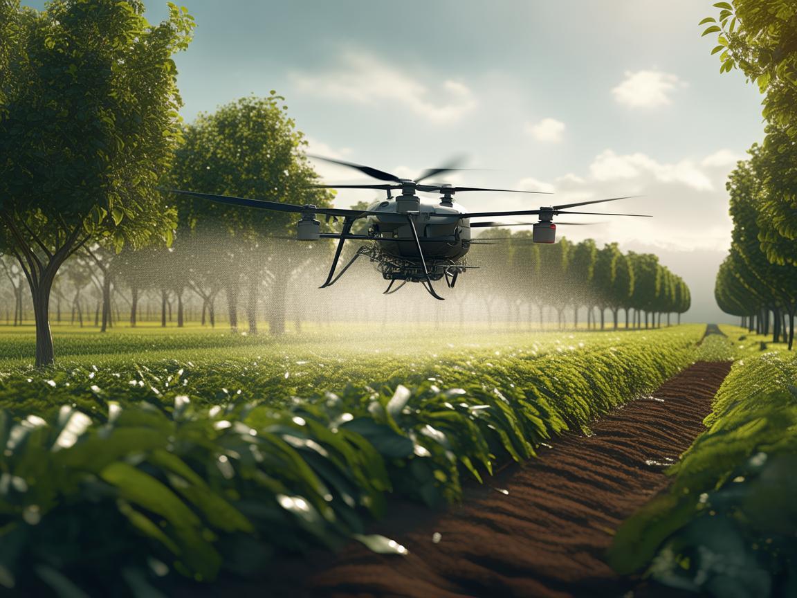 无人机在开心果种植中的精准施药,如何平衡效率与作物健康? 无人机在开心果种植中的精准施药,如何平衡效率与作物健康?