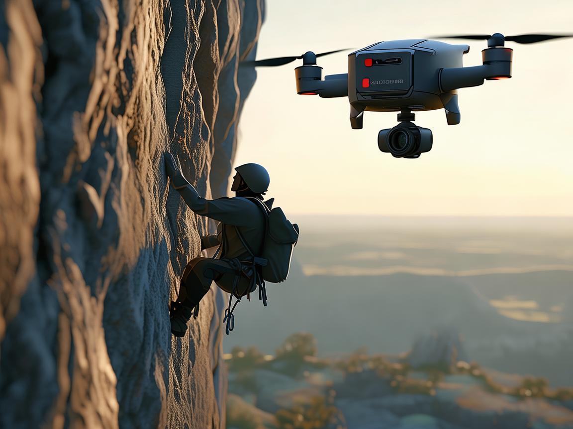 攀岩探险的‘空中守护者’,无人机在攀岩安全中的角色与挑战 攀岩探险的‘空中守护者’,无人机在攀岩安全中的角色与挑战