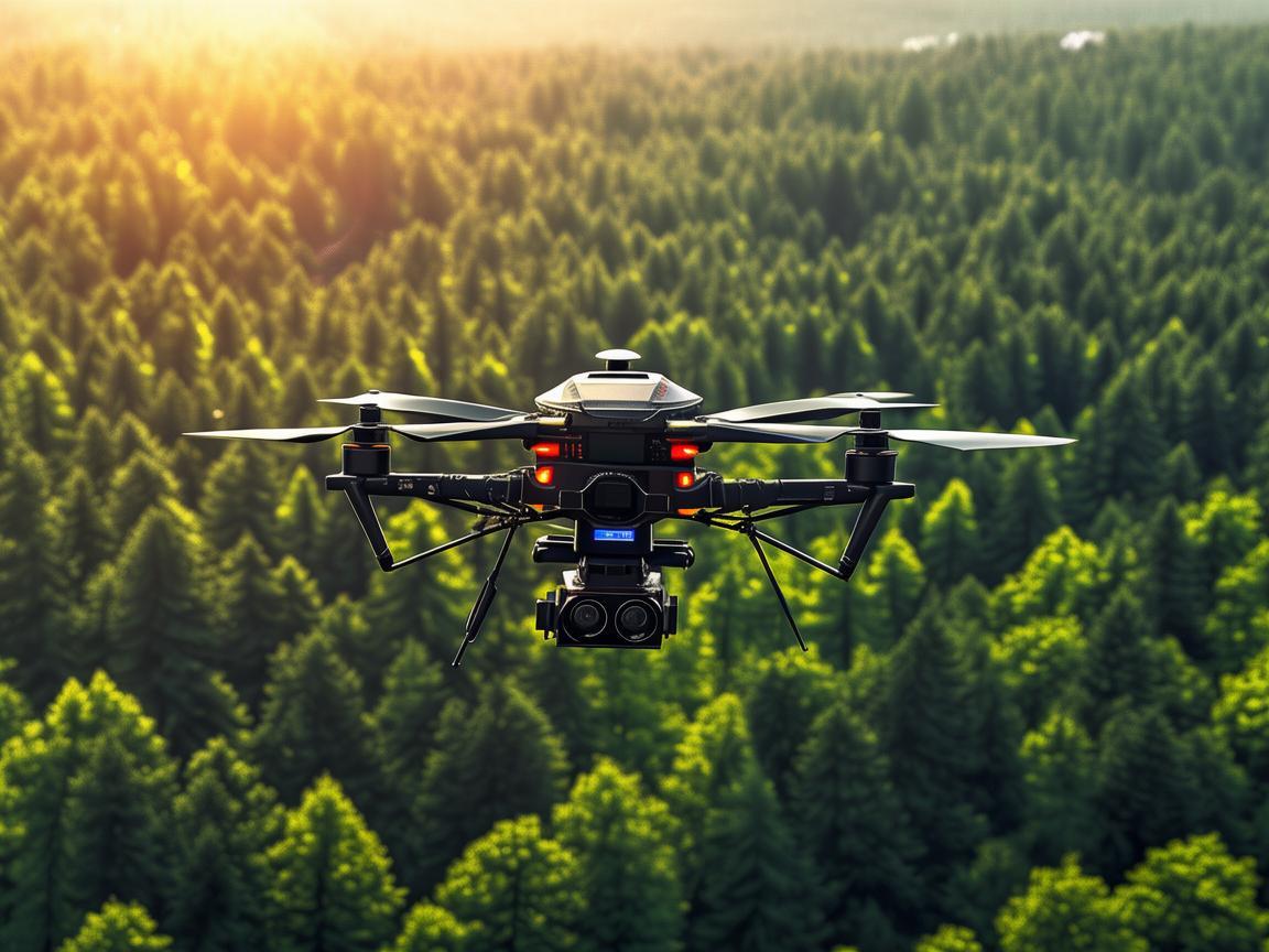 无人机在森林防火中的火眼金睛 无人机在森林防火中的火眼金睛