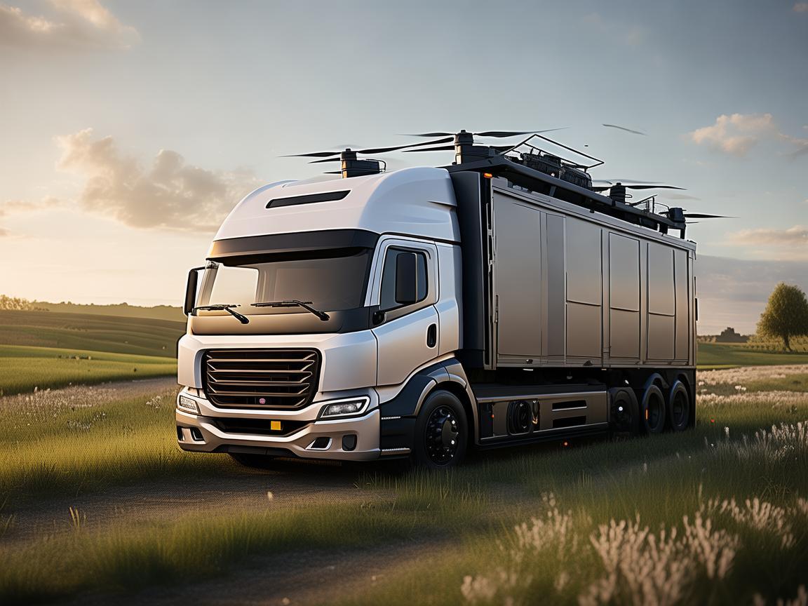 轻型货车搭载无人机,如何实现高效物流与安全监控的完美结合? 轻型货车搭载无人机,如何实现高效物流与安全监控的完美结合?