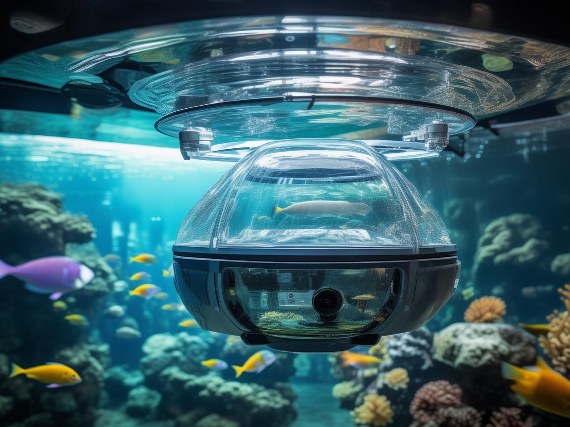 水族馆展区如何利用无人机技术提升游客体验?