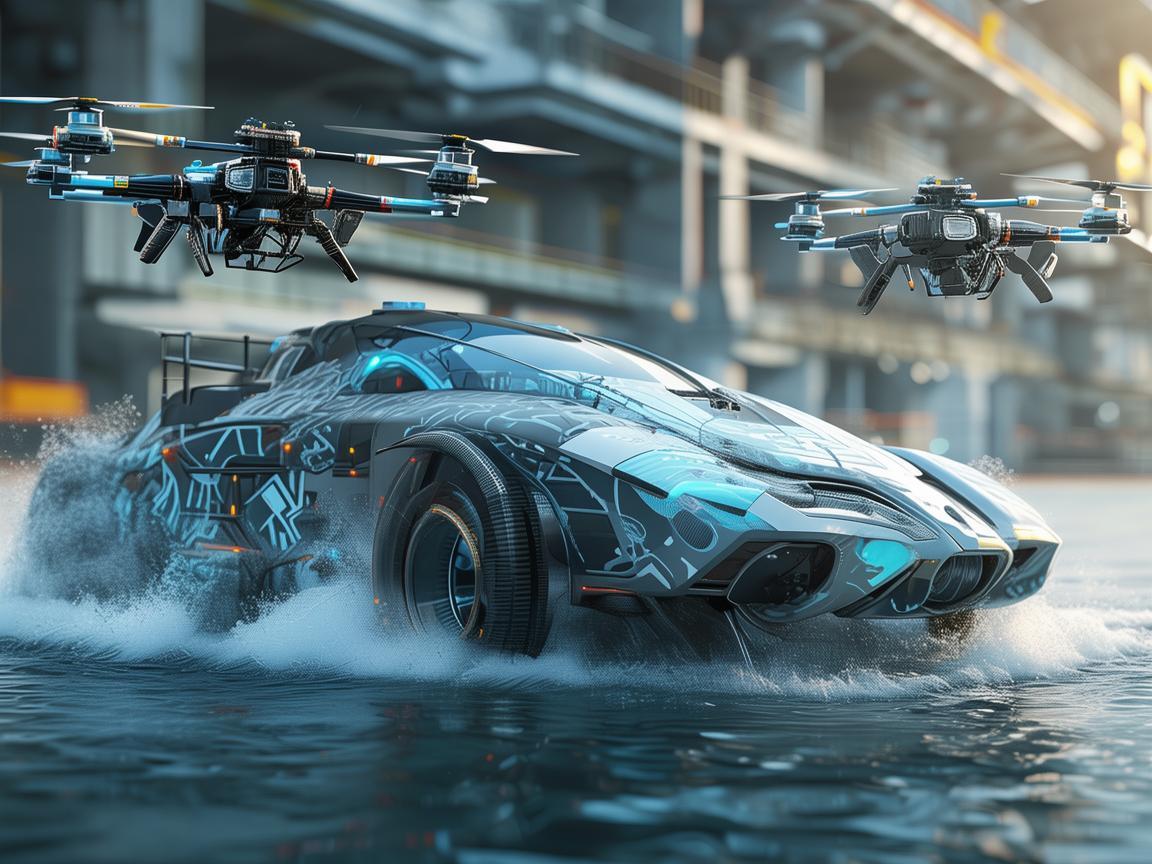 水陆两用汽车,无人机工业应用中的跨界挑战