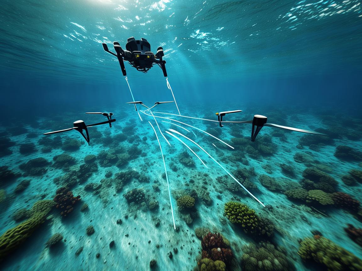 海洋探测，无人机技术如何精准绘制海底地图？