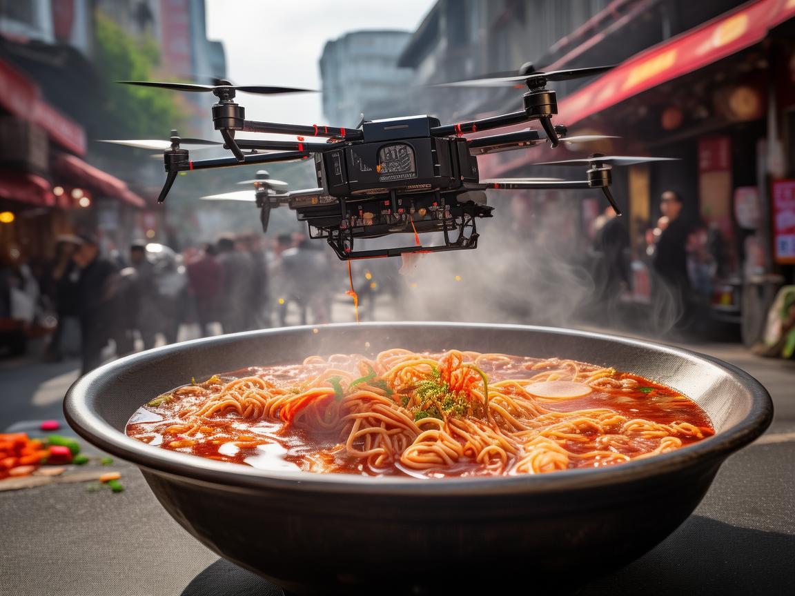 四川担担面与无人机物流,如何平衡美食与高效配送的挑战?