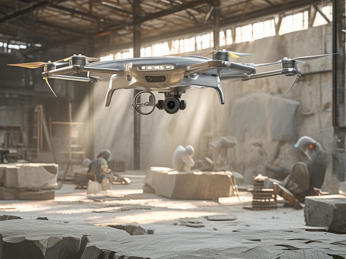 石饰行业，如何利用无人机技术提升效率与安全？