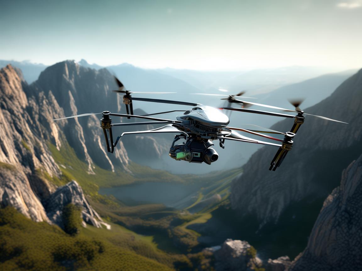 地球科学探索中,无人机如何精准采集复杂地形数据?