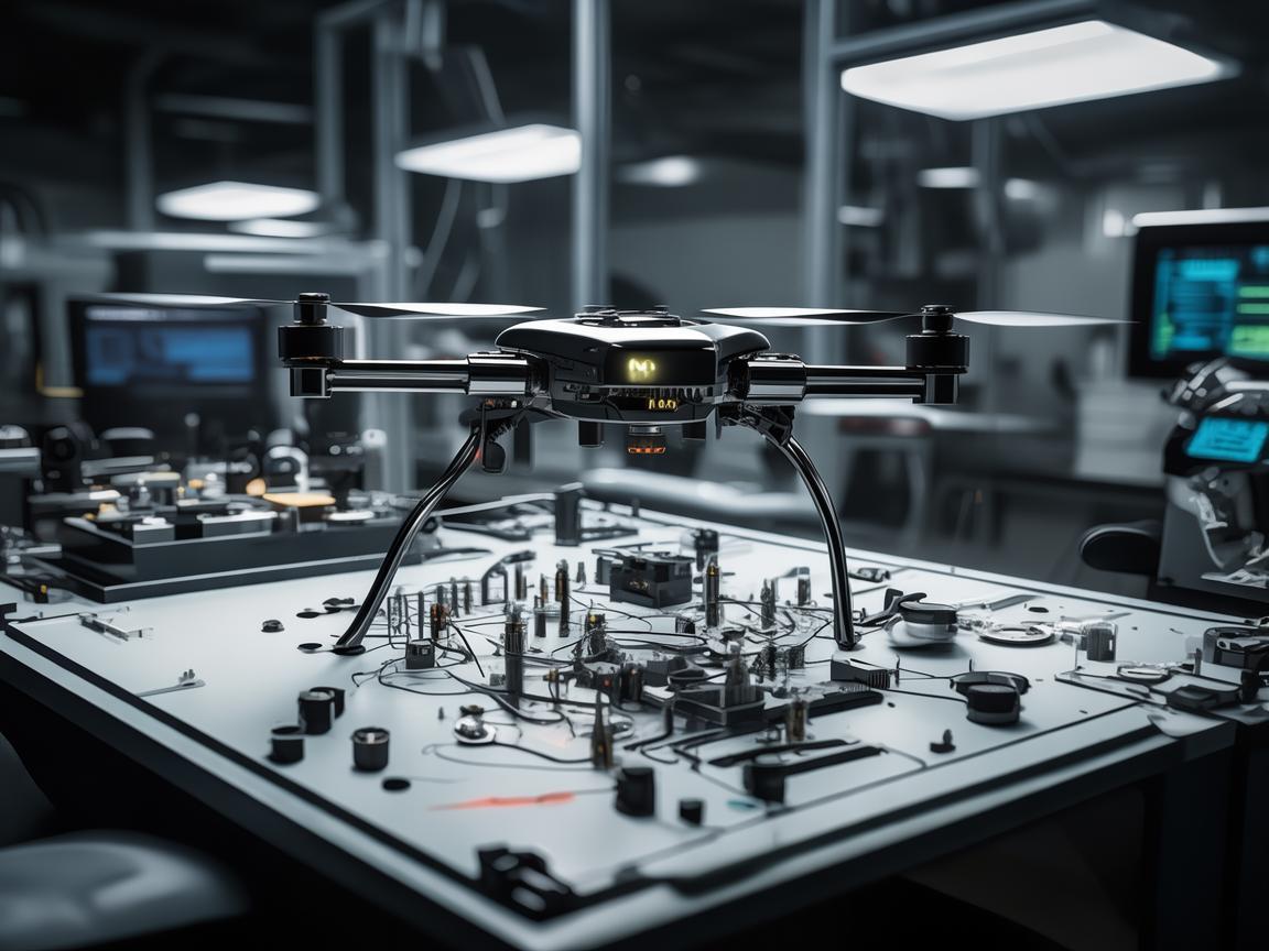 无人机在桌面置物架自动化装配中的精准定位挑战