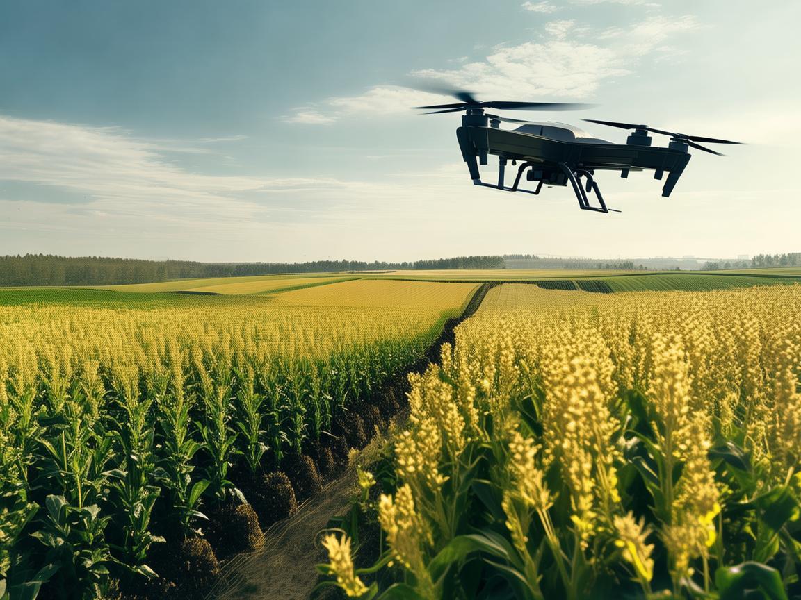 无人机助力荞麦工业应用新突破