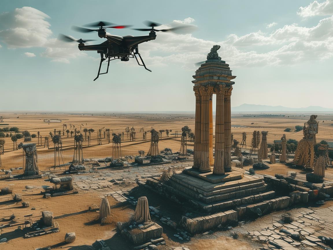无人机在名胜古迹碑刻保护中的空中之眼,挑战与机遇并存?