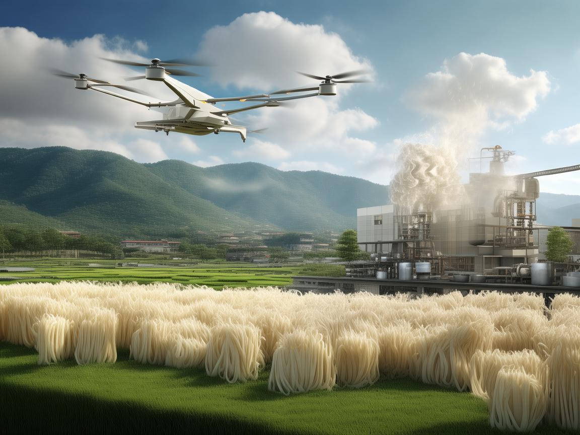 无人机助力云南过桥米线工业化腾飞 无人机助力云南过桥米线工业化腾飞