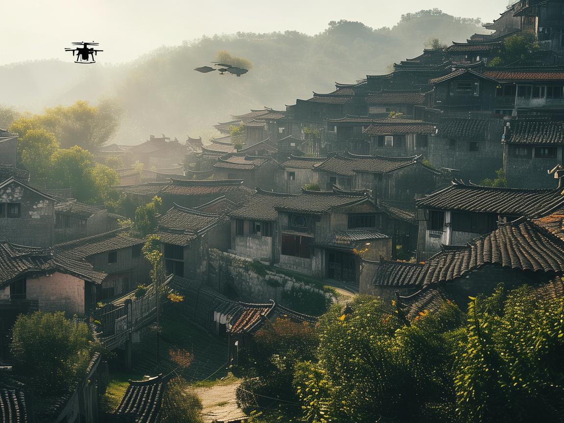 古村落老宅，无人机在文化遗产保护中的隐形之手？