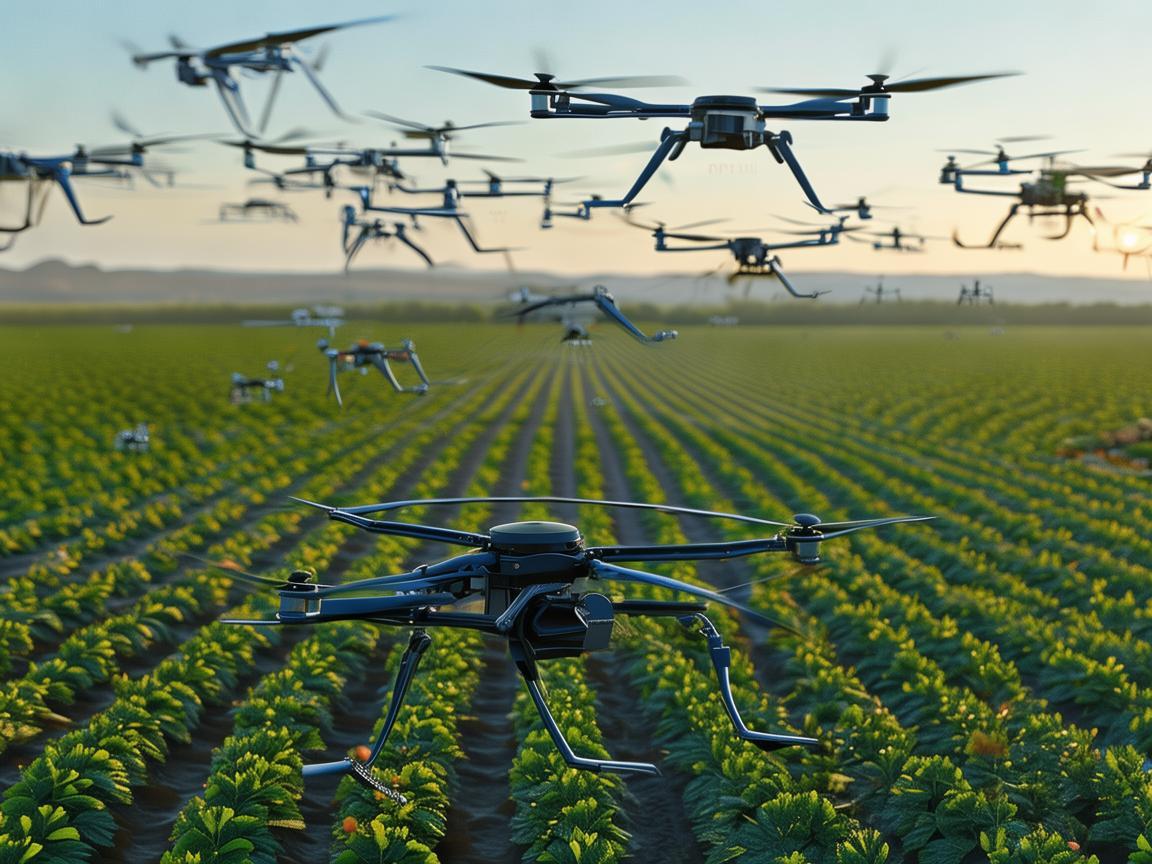 如何利用统计学优化无人机在农业监测中的数据采集？