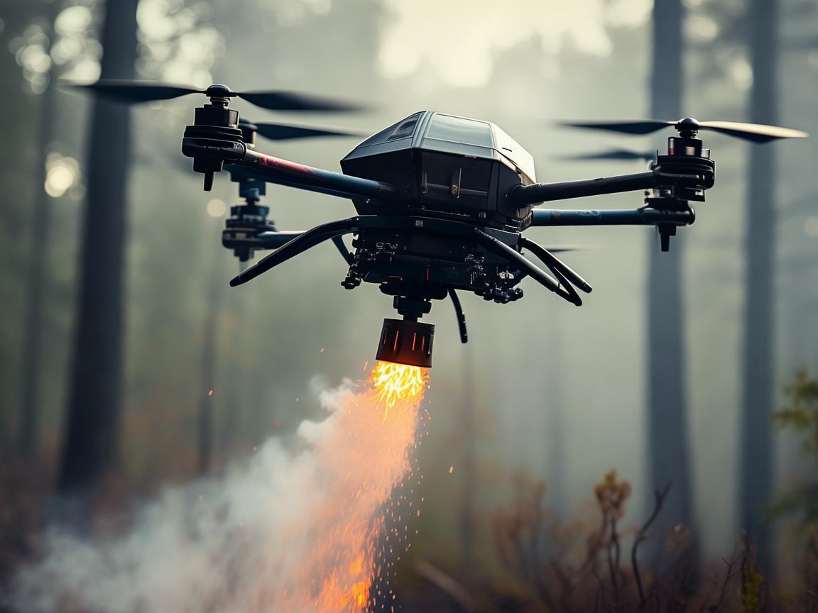 在无人机灭火器应用中，如何实现精准投放以最大化灭火效率？