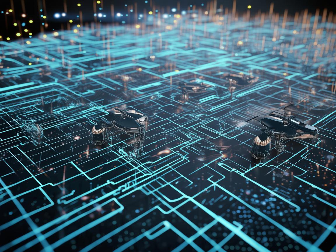 如何通过计算机网络实现无人机集群的智能调度与协同？