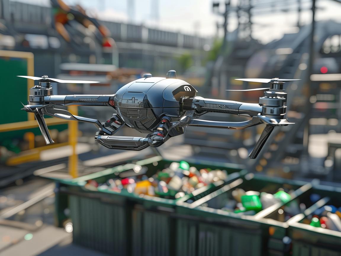 无人机在垃圾分类与回收中的精准投放挑战