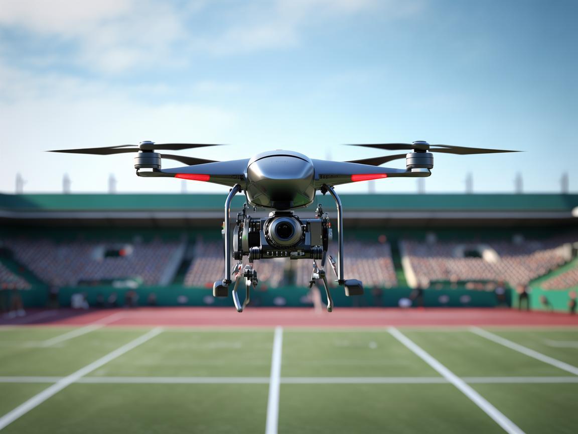 无人机在网球场观众席安全监控中的精准定位挑战