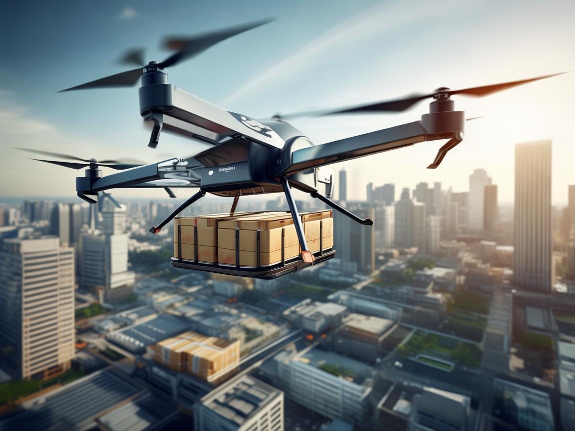 无人机在商业物流中的角色，如何为商人创造更高效的配送解决方案？