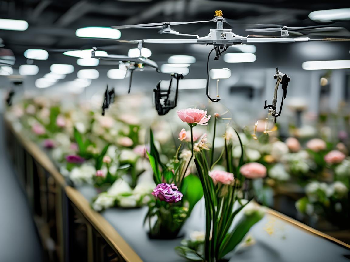 无人机工业应用之胸花制造新篇