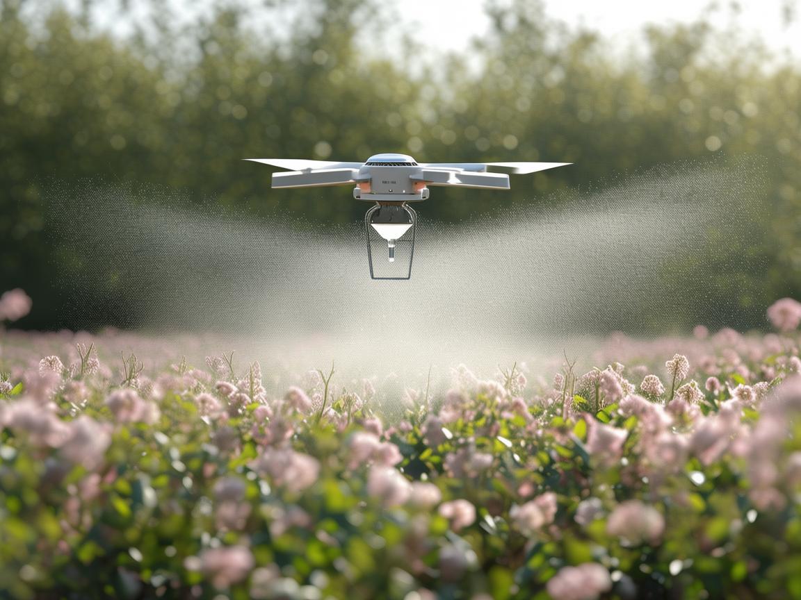 无人机在香水生产中的精准喷洒，如何实现高效与均匀？