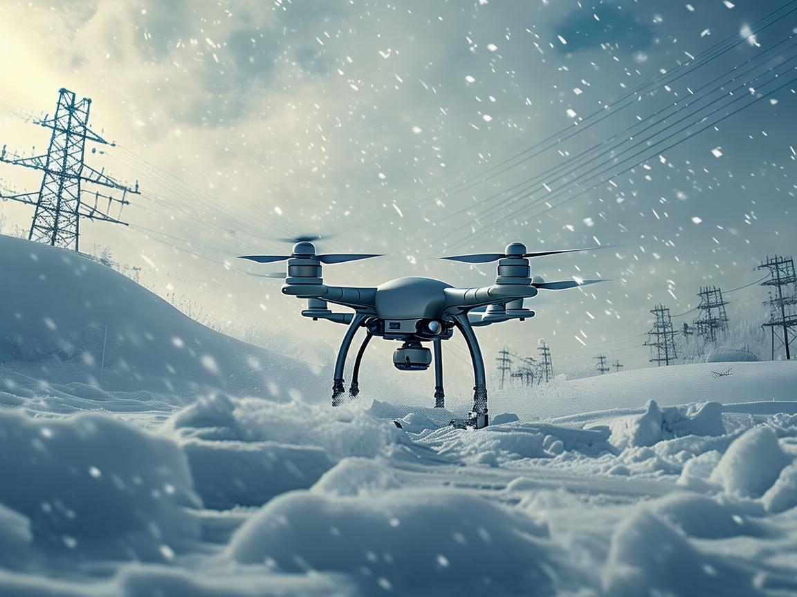 无人机在极端天气下的工业应用，大雪中的挑战与机遇？