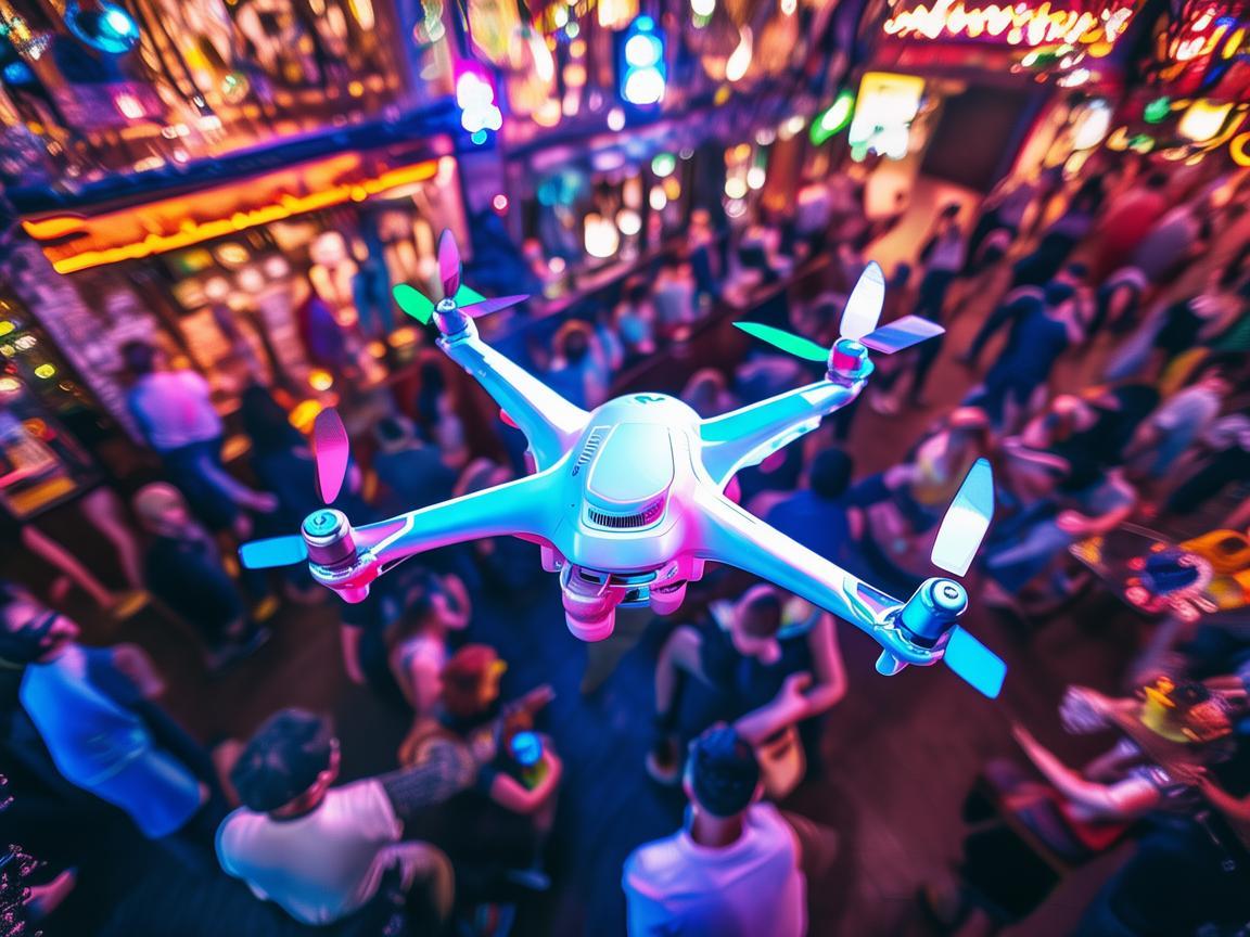 无人机在酒吧营销中的空中视角能带来哪些创新体验？