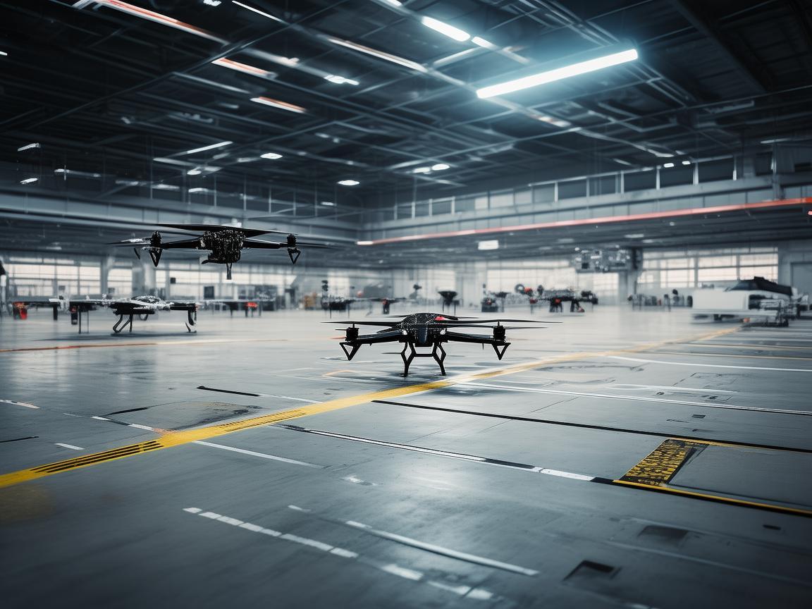 无人机工业应用中的飞机停机坪挑战，如何确保安全高效的起降？