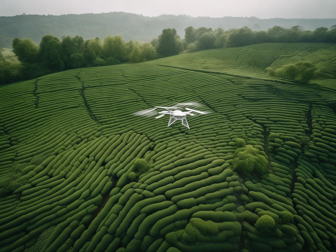 普洱茶园中的空中守护者，无人机在茶园管理中的挑战与机遇