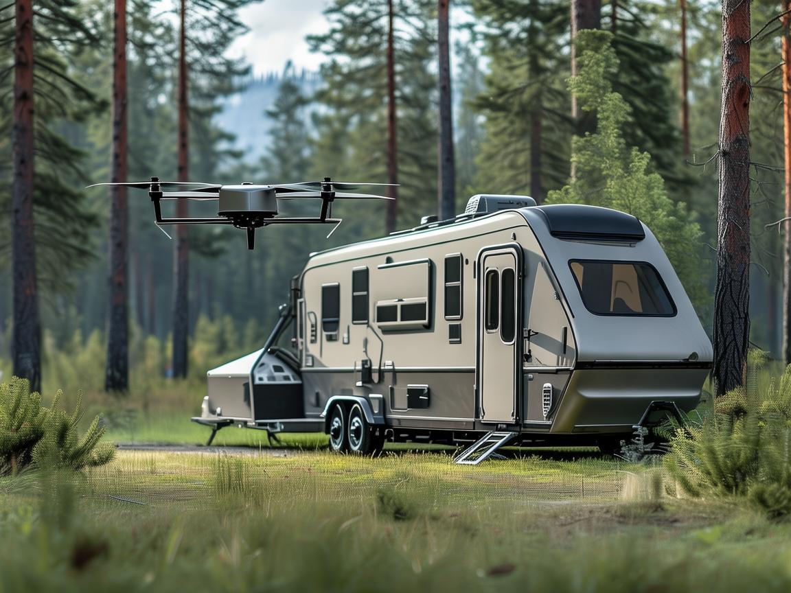 宿营车搭载无人机，如何实现安全高效的物资补给？