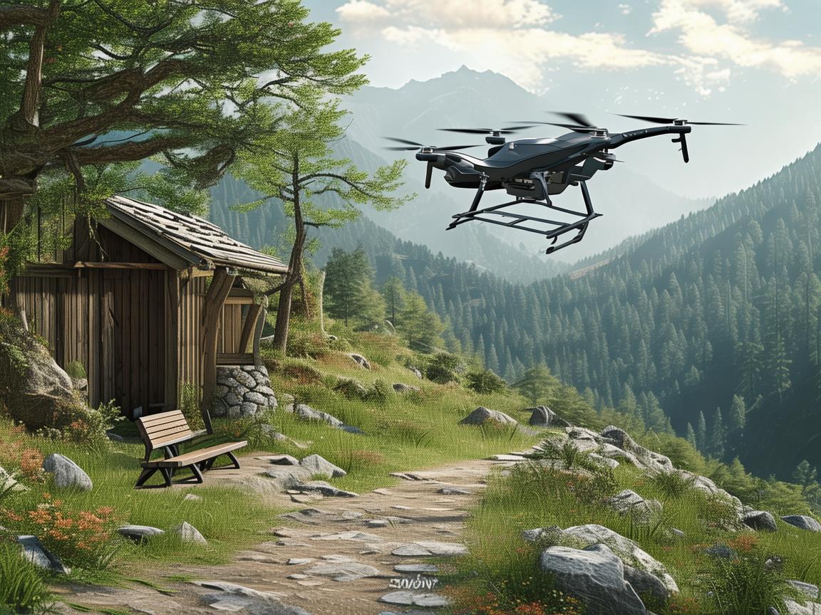 徒步径休息站，无人机如何优化其维护与物资补给？