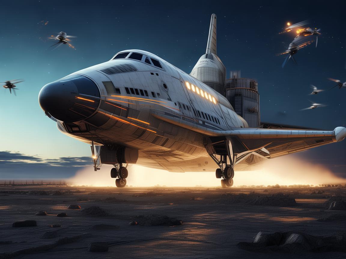 太空梭在无人机工业应用中的安全着陆技术挑战