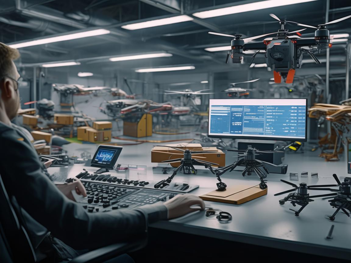 无人机工业应用中，代理人的角色与挑战，如何确保高效与安全？