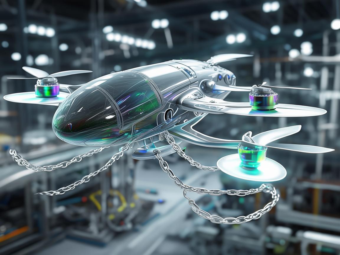 水晶链在无人机工业应用中的安全与效能平衡，如何实现？