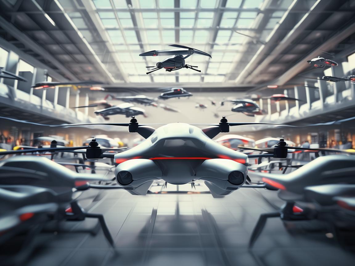 自贡，无人机工业应用展翅翱翔