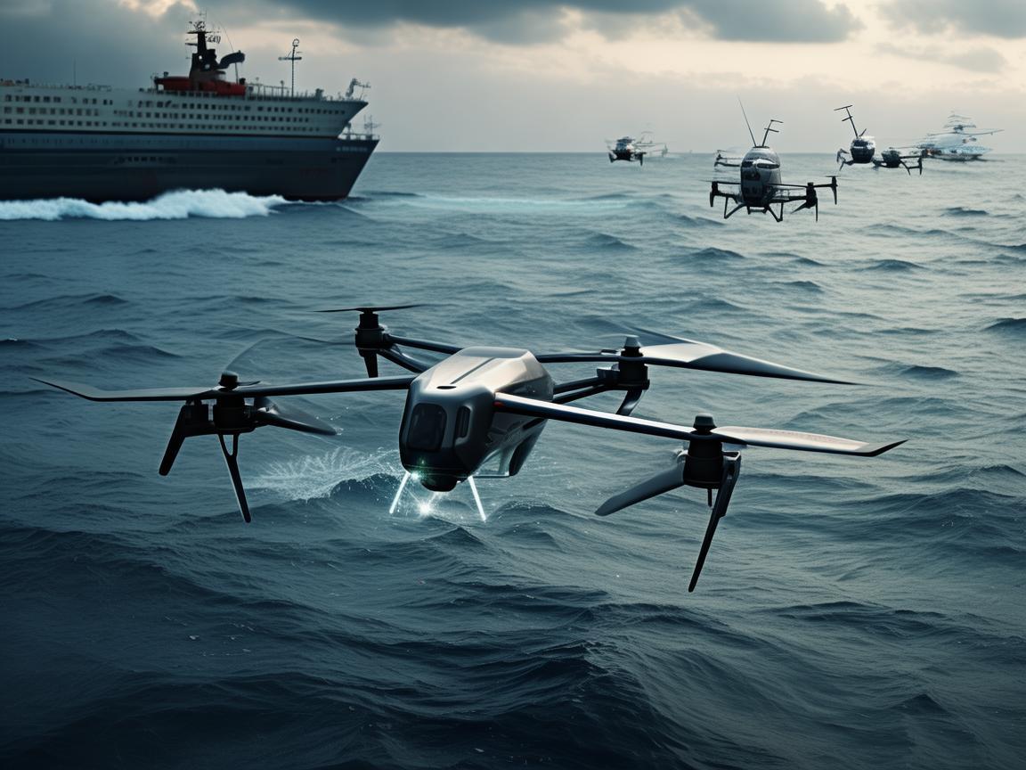 船舶工程中无人机应用的‘盲区’探索,如何实现高效海面监测? 船舶工程中无人机应用的‘盲区’探索,如何实现高效海面监测?