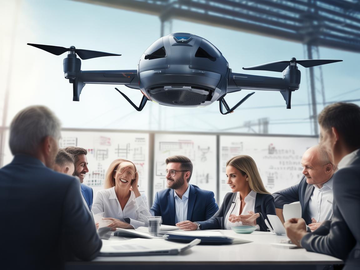 无人机在工业领域的应用，如何通过商人协会促进合作与标准化？