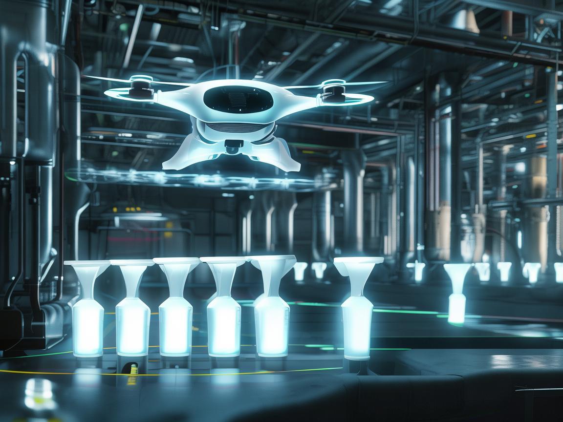 无人机在工业照明领域，台灯的智能配送新纪元？