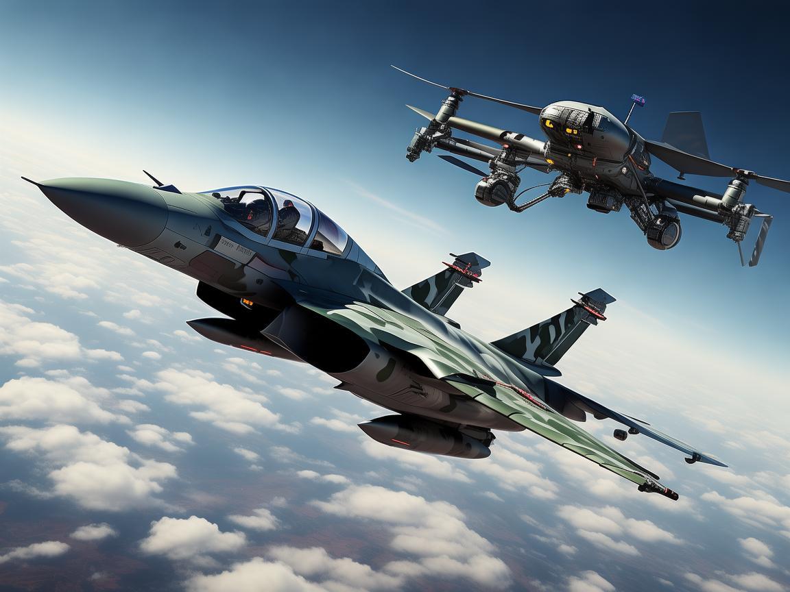 战斗机与无人机，如何实现空中协同作战的智能融合？