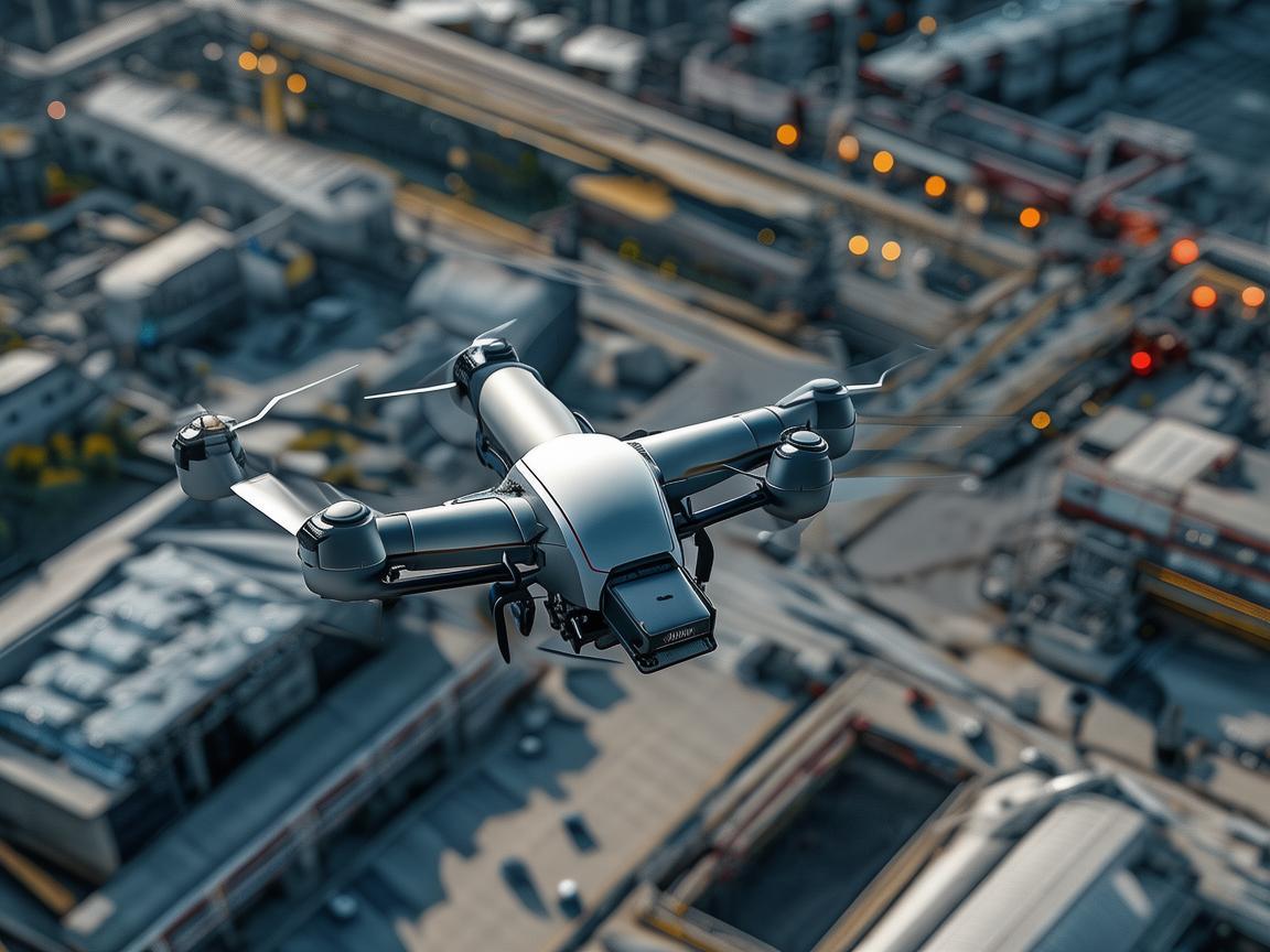 躺椅上的空中视角，无人机在工业巡检中的创新应用挑战
