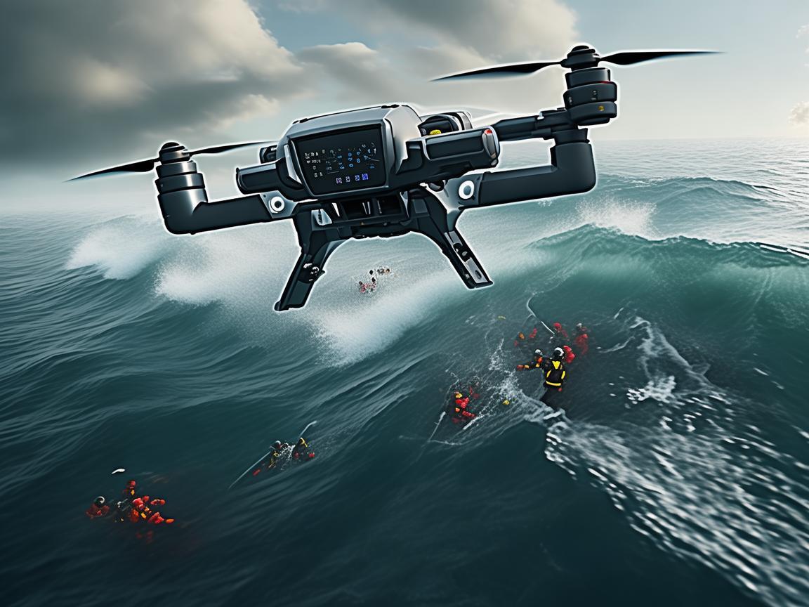 在溺水救援中，无人机如何精准定位并辅助施救？