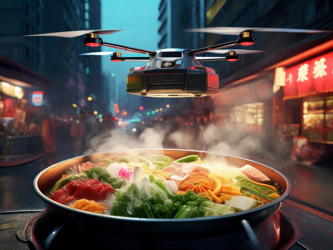 重庆火锅，无人机配送的味蕾挑战与解决方案